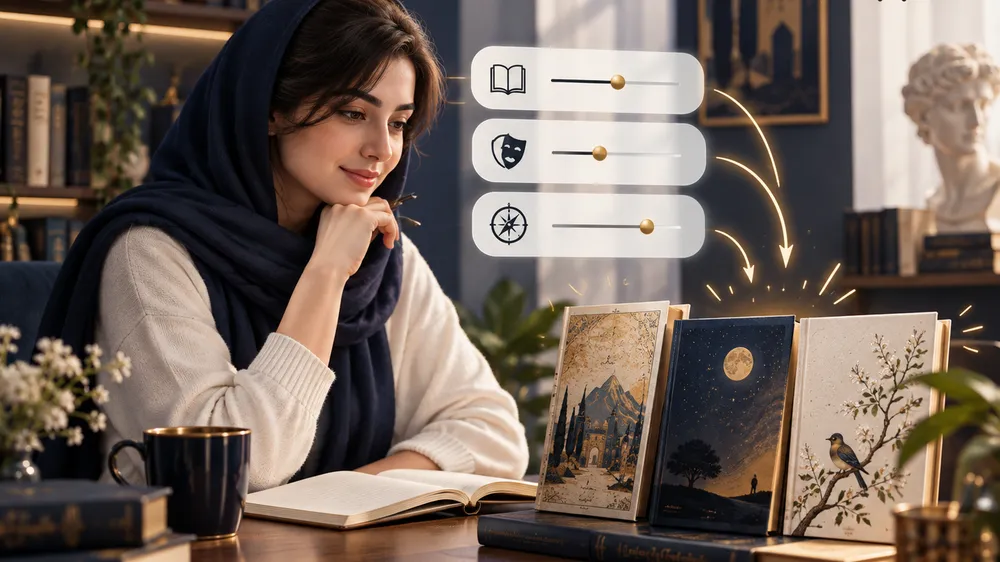 آزمون تیپ خواننده برای پیشنهاد کتاب مناسب