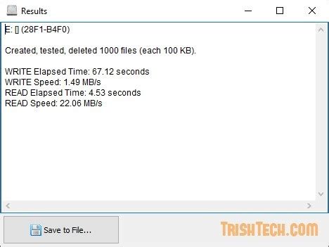 VovSoft Disk Benchmark 2.0