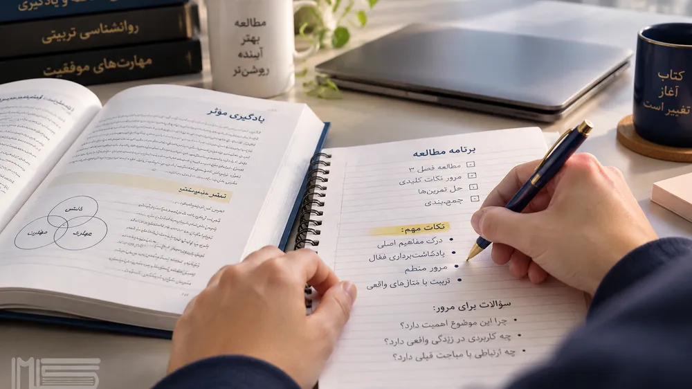 روش مطالعه برای دانش آموزان و دانشجویان
