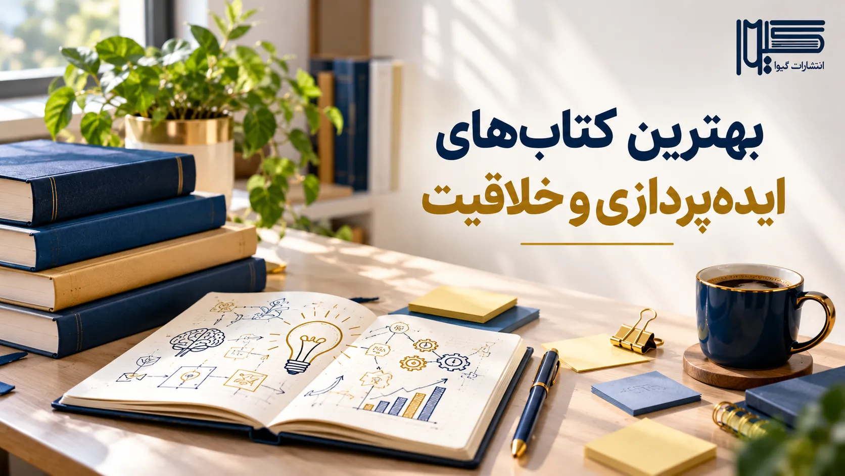 معرفی بهترین کتاب‌های ایده‌پردازی و خلاقیت برای تفکر خلاق و نوآوری